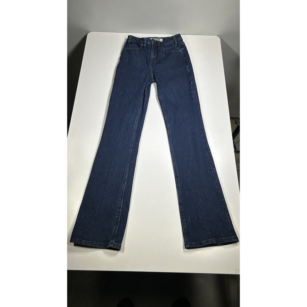 Rock & Roll Denim Jeans Women’s 22x32 High Rise Bootcut Stripe Western